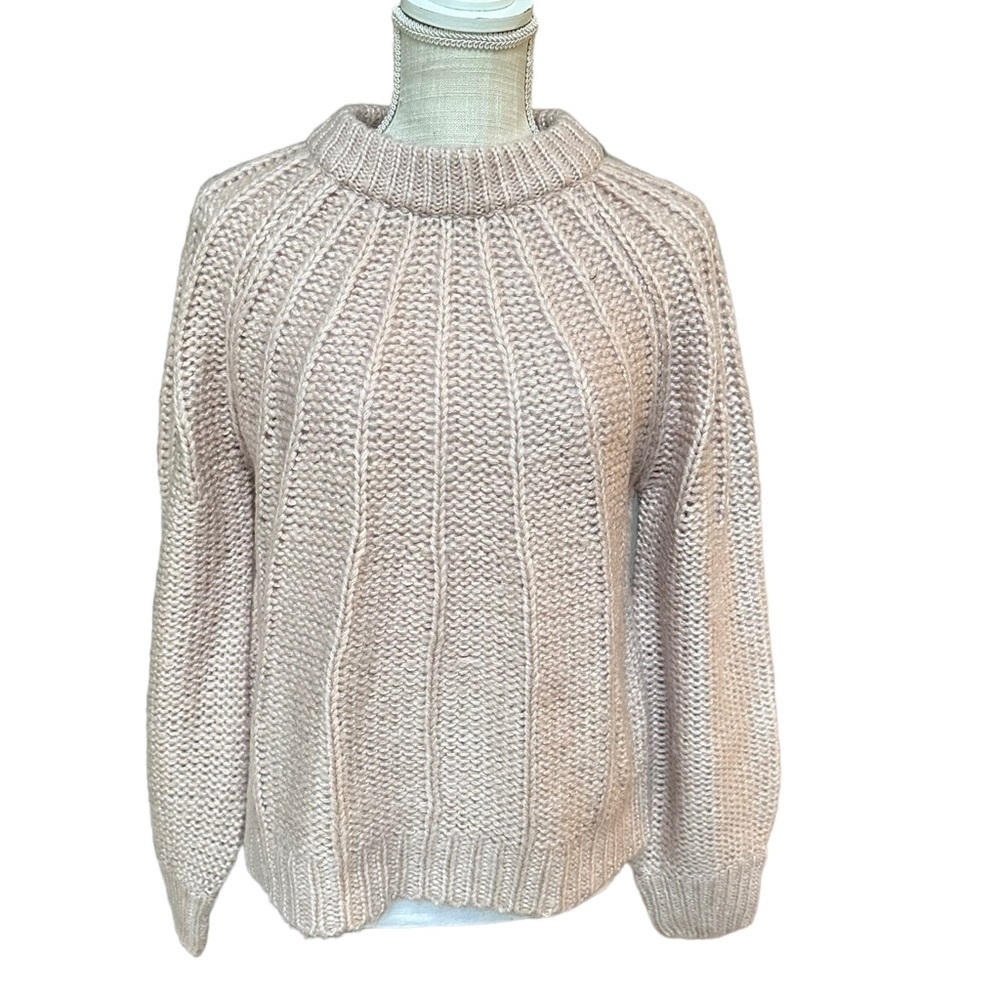 Dreamers Womens Chunky Knit Crewneck Sweater Size M NEW!